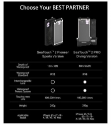 large HOUSING HANDPHONE DIVEVOLK SEATOUCH 2 PRO DIVING VERSION balidiveshop 1